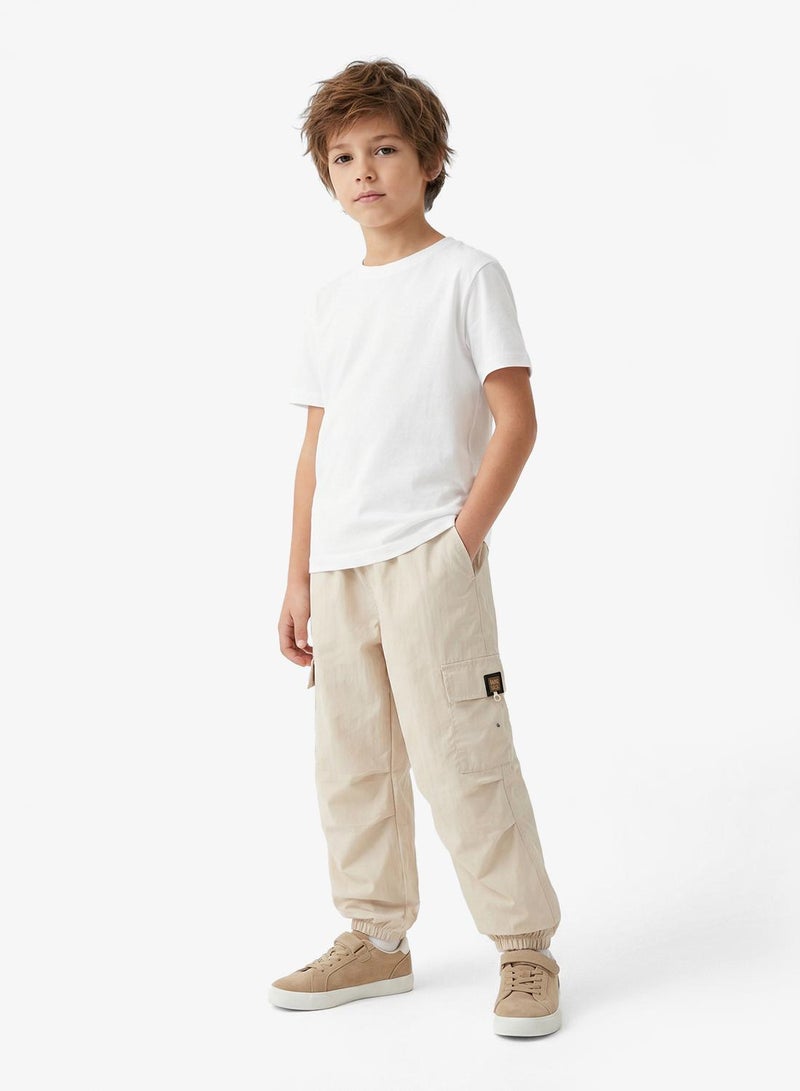 Pinata Beige Cargo Trousers - Image 1