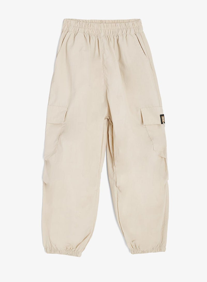 Pinata Beige Cargo Trousers - Image 2