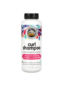 SoCozy SoCozy, Kids, Curl Shampoo, Ultra-Hydrating Cleanser, 10.5 fl oz (311 ml) 