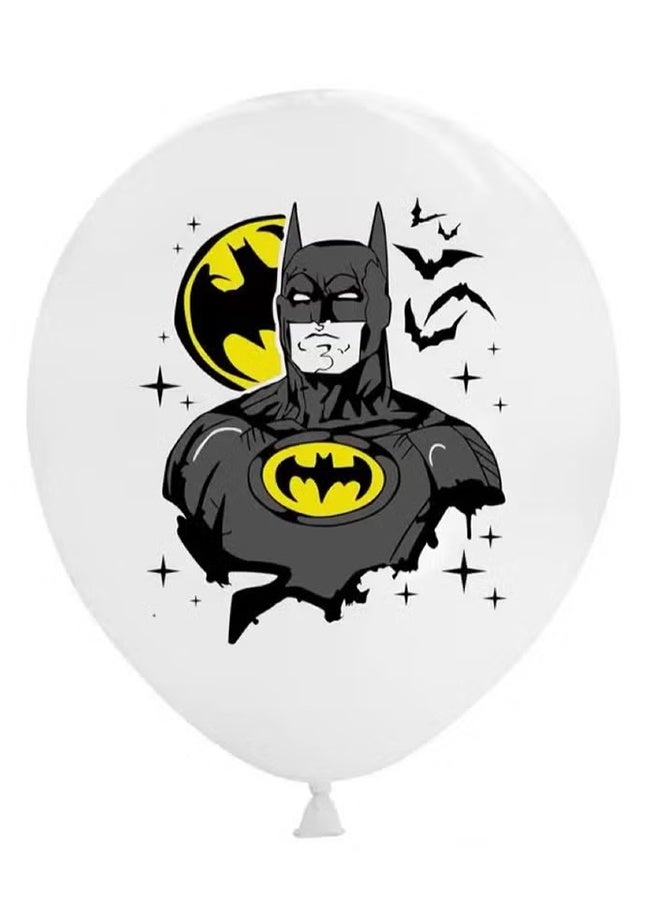 Happy D 15 PCS Batman Boy Birthday Party Themed Balloon Sets - Image 4
