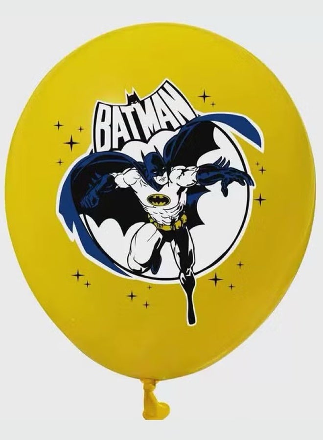 Happy D 15 PCS Batman Boy Birthday Party Themed Balloon Sets - Image 5