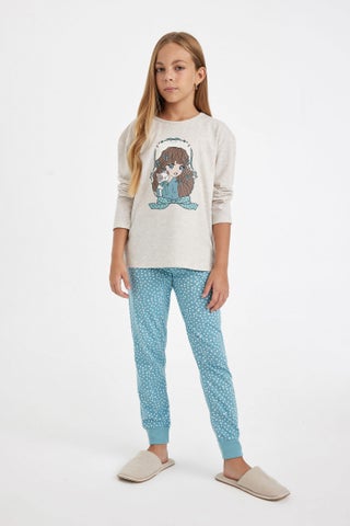 Girl Printed 2 Piece Pajama Set - pzsku/Z9C079FACF9809EEF738CZ/45/1748351820/beaeb4df-49d3-4497-ab28-691da47ebf33