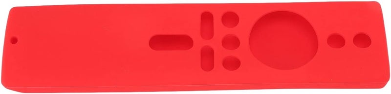 aqxreight Slip Remote Control Silicone Case for Mi Box S for Slip Remote Control Silicone Cover for Mi Box S 4K & TV Stick, Protective Case with Design Xiao (Red) - Image 5