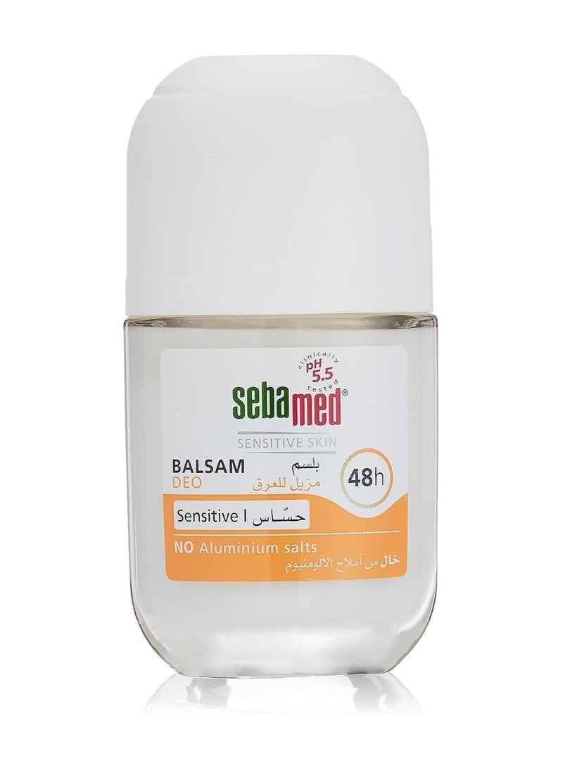 Sebamed Balsam Deo Sensitive 48h (roll-on) alcohol & aluminium-free  - Image 2