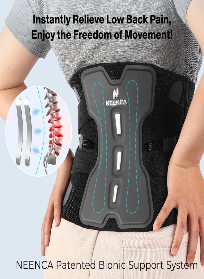 NEENCA professional back brace, lumbar support. HY008-US-L - Image 4