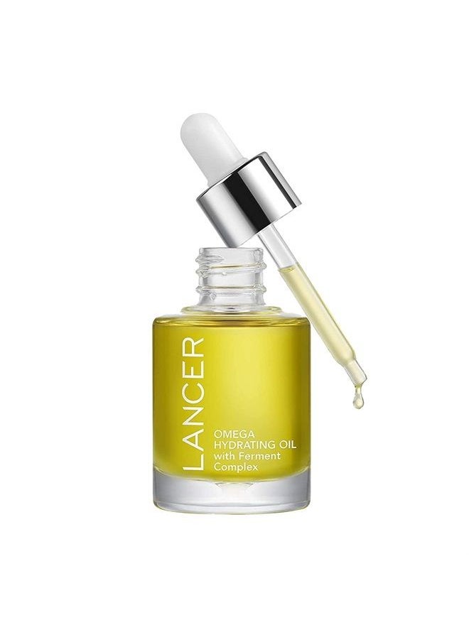lancer Lancer Skincare Omega Hydrating Oil with Ferment Complex, Daily Facial Oil Moisturizer, 1 Fl Oz  - Image 1