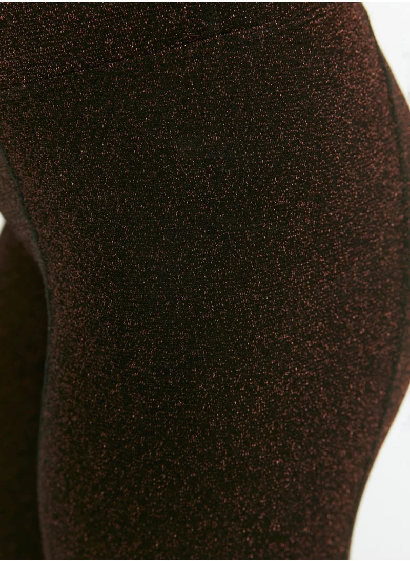 trendyol High Waist Knitted Leggings
