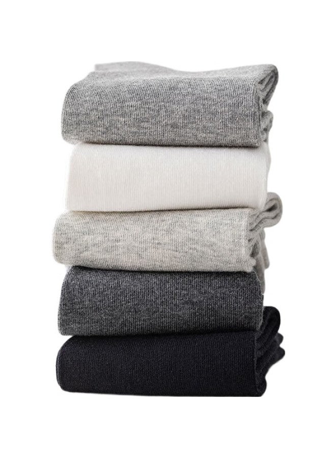 yimian Men'S Long Socks For Spring And Autumn [Combed Cotton 7A Antibacterial And Odor-Resistant] Breathable High-Top Long Socks For Men, 6 Pairs - Image 3
