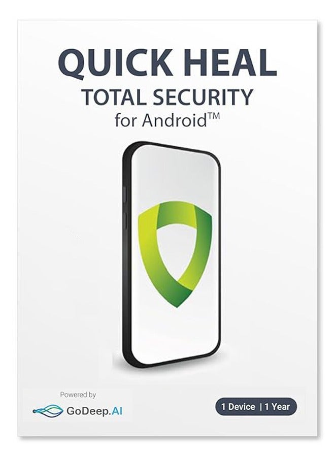 Quick Heal Total Security for 1 Device 1 Year | Android | Digital Subscription | SAME DAY DELIVERY - Image 1