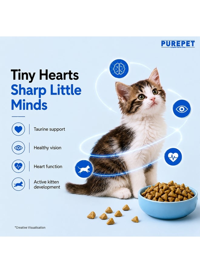 PUREPET Kitten Dry Cat Food  Ocean Fish - Image 5