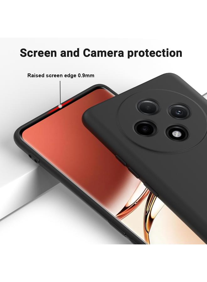 S-TOP Case For OPPO F27 Pro / F27 Pro+ Pure Color Liquid Silicone Shockproof Phone Case - Image 4