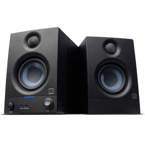 PreSonus Eris 3.5 Studio Monitors, Pair — Powered, Active Monitor Speakers for Near Field Music Production, Desktop Computer, Hi-Fi Audio - Image 1