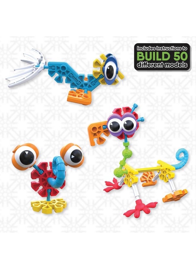 K'NEX KID K'NEX - Budding Builders Set ‚ 100 Pieces, Preschool STEM Building, Kid Construction Set, Creative Play ‚ Ages 3+  - Image 3