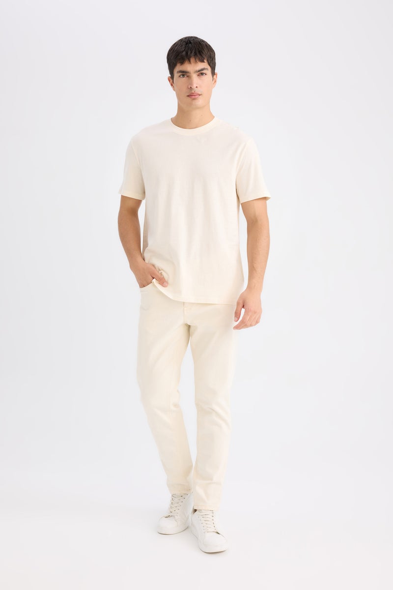DeFacto Man New Regular Fit Crew Neck T-Shirt - Image 5