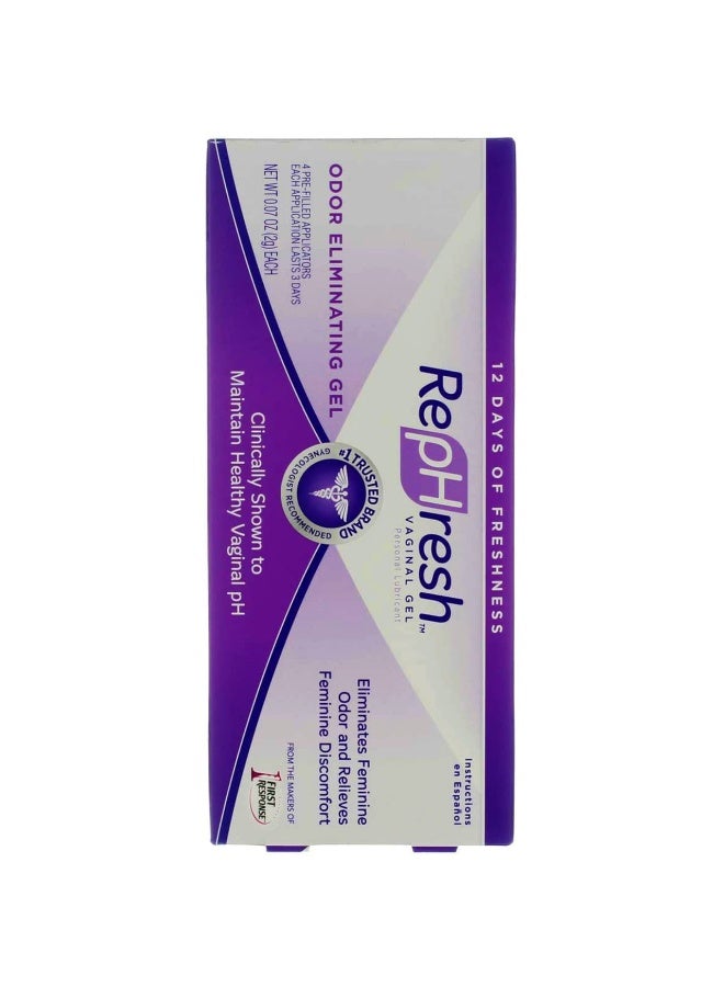 RepHresh Vaginal Gel, Odor Eliminating Gel, 4 ea (Pack of 2) - Image 5