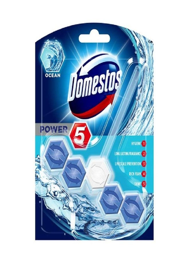 Domestos Toilet Block 55g Ocean Pack of 3