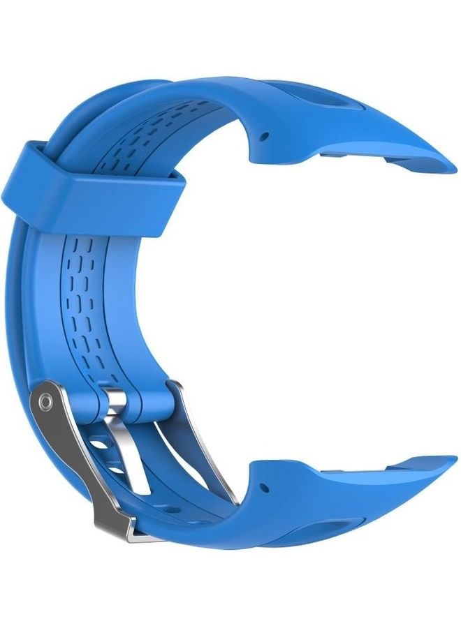 NIBEMINENT Silicone Wrist Strap Watchband for Garmin Forerunner 10/15 Watch Blue - Image 3
