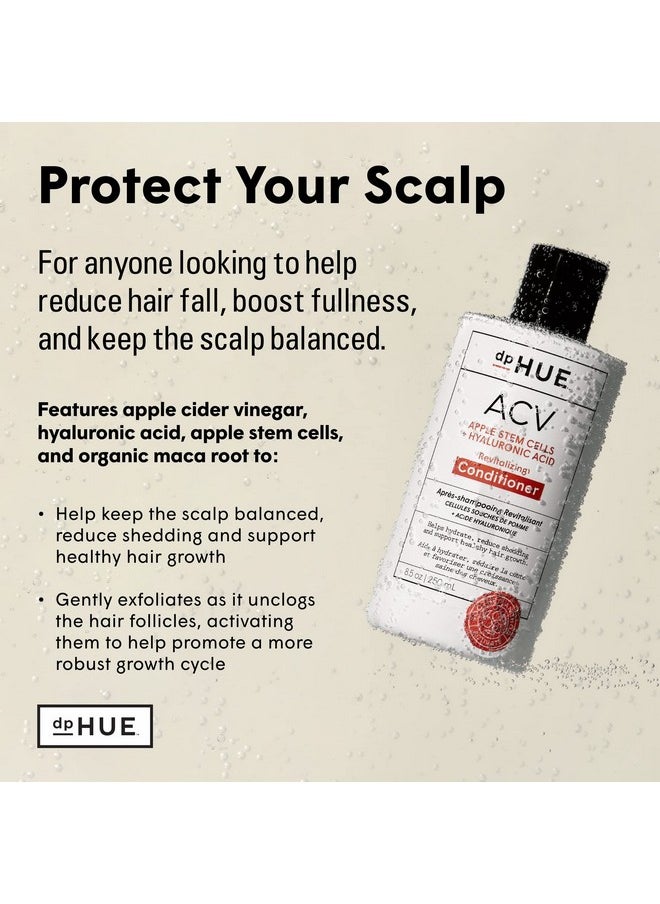 dpHUE - Acv Revitalizing Conditioner - 8.5 Oz - Supports Healthy Hair Growth - With Apple Cider Vinegar & Hyaluronic Acid - Vegan & Color Safe - Image 1