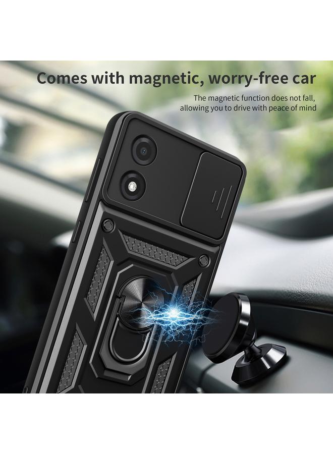 S-TOP Case For Motorola Moto E13 4G Sliding Camera Cover Design TPU+PC Phone Case - Image 5