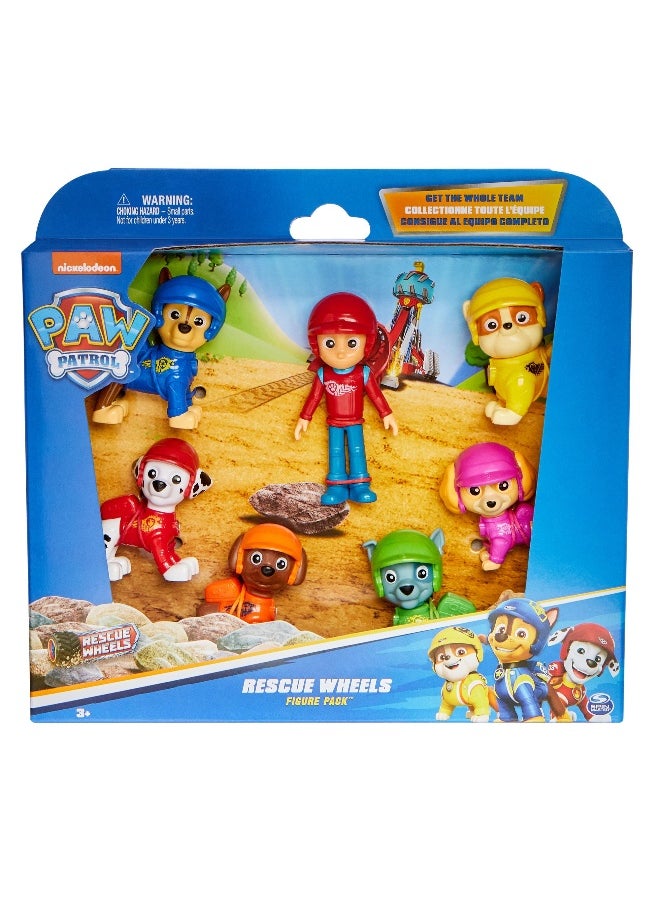 PAW PATROL PAW Patrol Rescue Wheels Figure Pack (Set of 7)  - Image 1