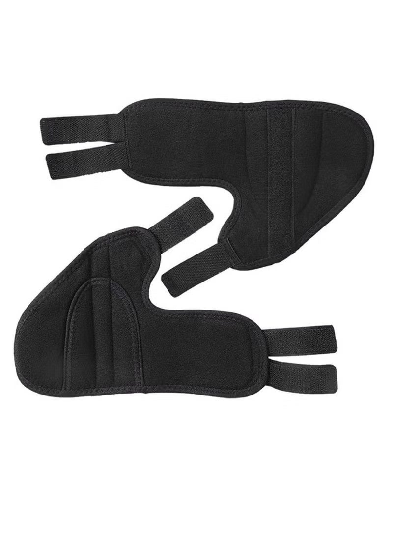 زوج واحد من مصحح إبهام القدم، مسكن للألم، يسمح بمرور الهواء، جبيرة إصبع القدم الكبير، مصحح إبهام القدم الأروح، مسكن لآلام القدم، المقاس (37-42 (متوسط)) - Image 4