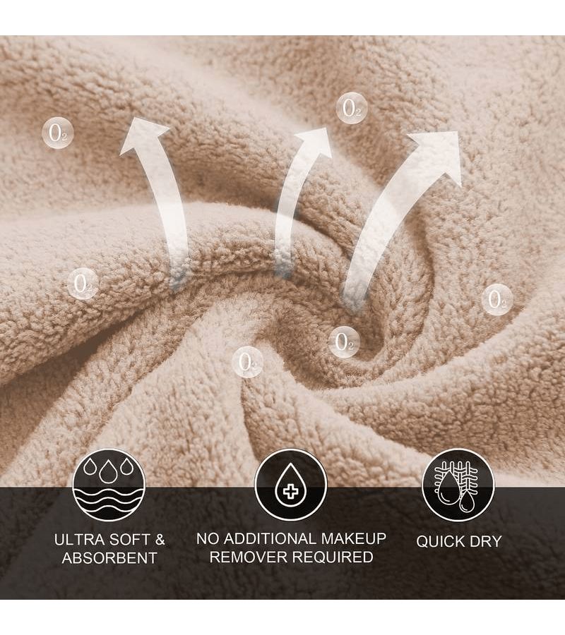 6pcs Pack Soft Coral Cleaning Towels Reusable Absorbent Multi Purpose Cloth - Image 2