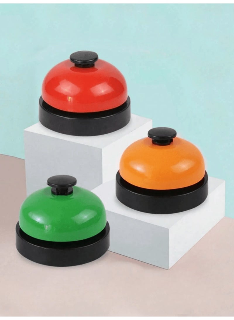 hand bell | alert bell | desk bell | pet training bell | party games | halloween bell | christmas bell | adult game bell | table bell - Image 1
