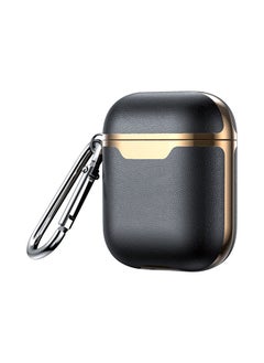 Protective Case Cover Cases for AirPods With Climbing Hook Black
