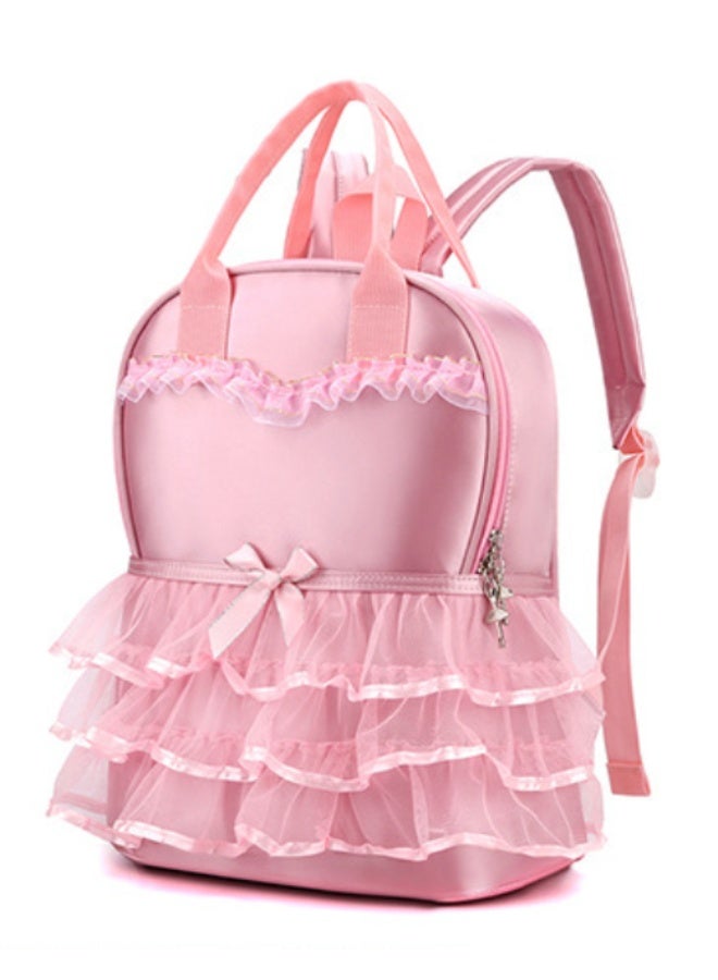Kids School Backpack, Girls Cute Toddler Cartoon Bags, Lightweight Bookbags School Backpack with Adujustable Strap Small Preschool Daycare Bag (JY-2904, Pink) - Image 2