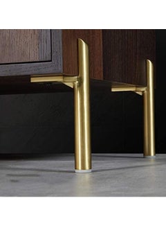 WCKART WCKART Furniture Legs Metal Golden 15cm 6inch Cabinet Legs Coffee Table Leg Support Legs Bedside Cabinet Legs TV Cabinet Sofa Legs  - Image 2