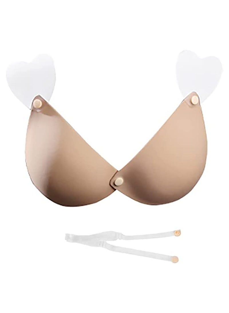 SYOSI - Sticky Bra Adhesive Invisible Bra Adhesive Bra Strapless Sticky Push up Reusable Silicone Tape Brav - Image 1