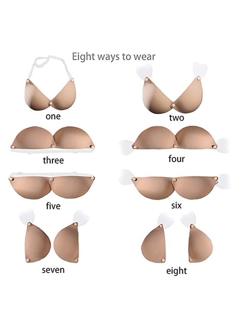 SYOSI - Sticky Bra Adhesive Invisible Bra Adhesive Bra Strapless Sticky Push up Reusable Silicone Tape Brav - Image 1
