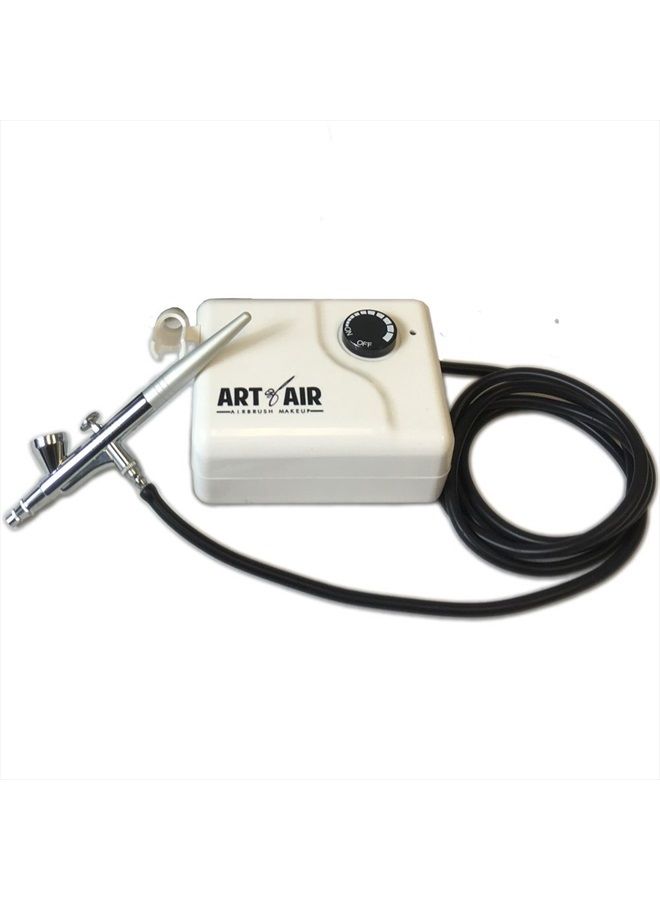 Art of Air Compressor And Airbrush Combo for Professional Airbrush Cosmetic Makeup