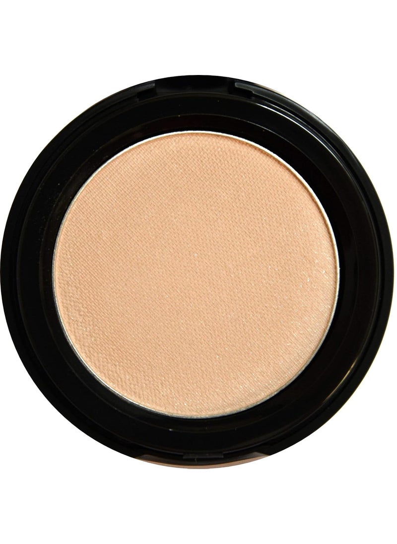 Pure Ziva - Oyster Off White Nude Naked Cream Color Matte Pressed Powder Single Vegan Eyeshadow; Talc, Paraben & Cruelty Free - Image 1