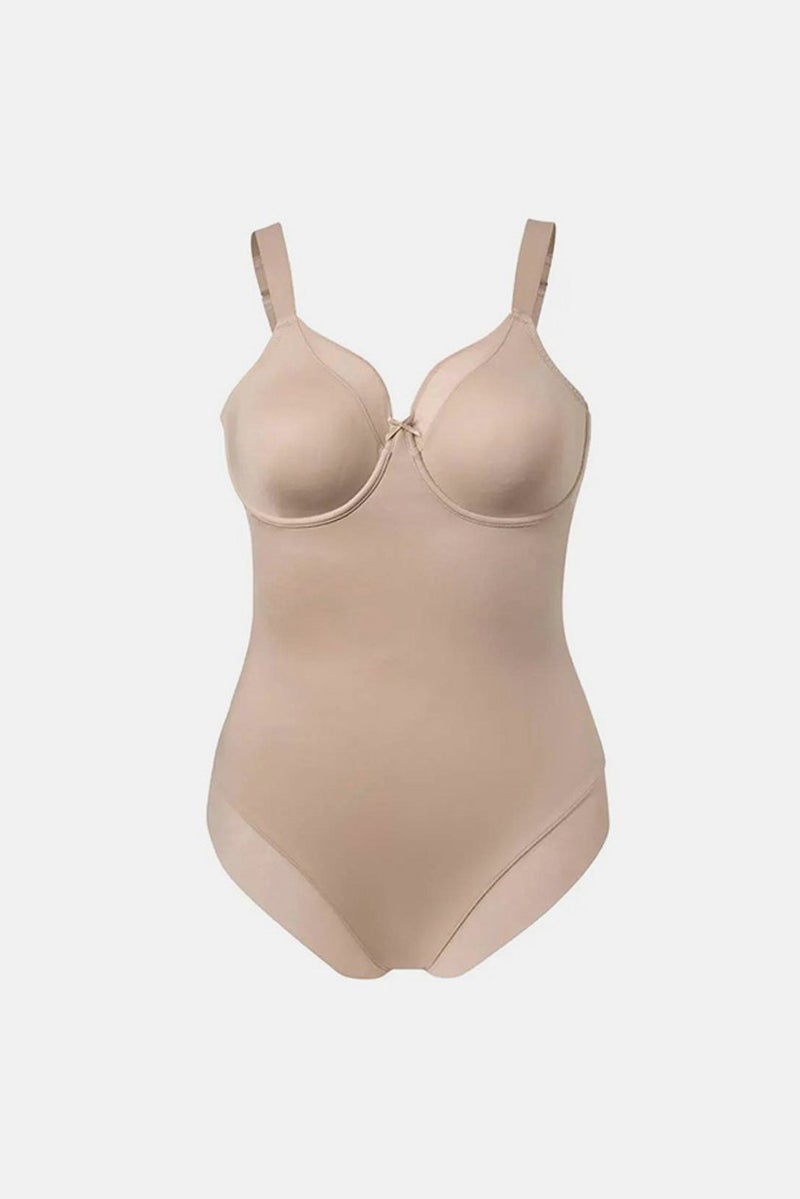 Tchibo أجسام تشكيلية مبطنة قليلاً للنساء، بيج - Image 2