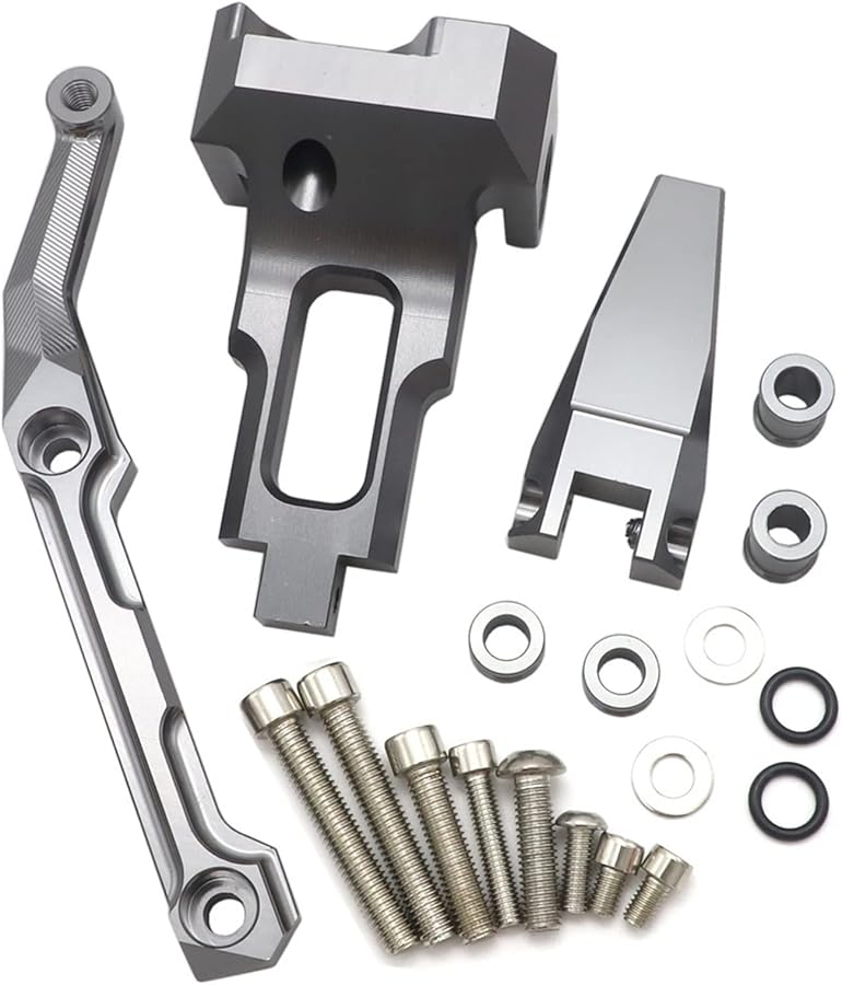 Yamaha MT09 Tracer Motorcycle Seat Damper Stable Pull Version Titanium Color - Image 2