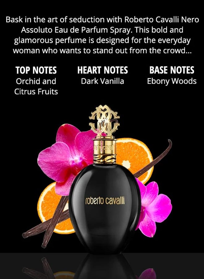 روبرتو كافالي عطر نيرو أسولوتو EDP للنساء 75ملليلتر - Image 5
