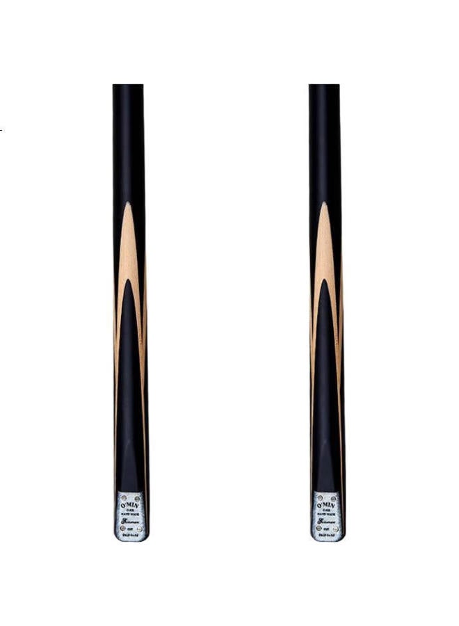 O'min Snooker Cue, Pool Cue, Small Tip, Black 8, Chinese 8-ball, Black 8, 16-color Medium Tip, Billiard Cue, 9.5mm - Image 1