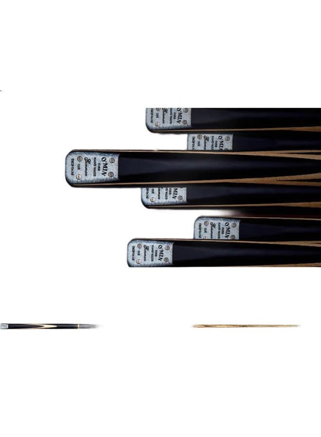 O'min Snooker Cue, Pool Cue, Small Tip, Black 8, Chinese 8-ball, Black 8, 16-color Medium Tip, Billiard Cue, 9.5mm - Image 2