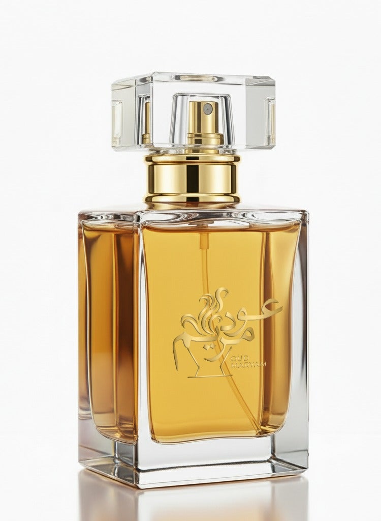 OUD MARYAM عود مريم دبي 50 مل عطر عربي للجنسين طويل الأمد - رائحة تدوم 24-36 ساعة - برغموت، كُمكوات، كمثرى ناشي. - Image 1