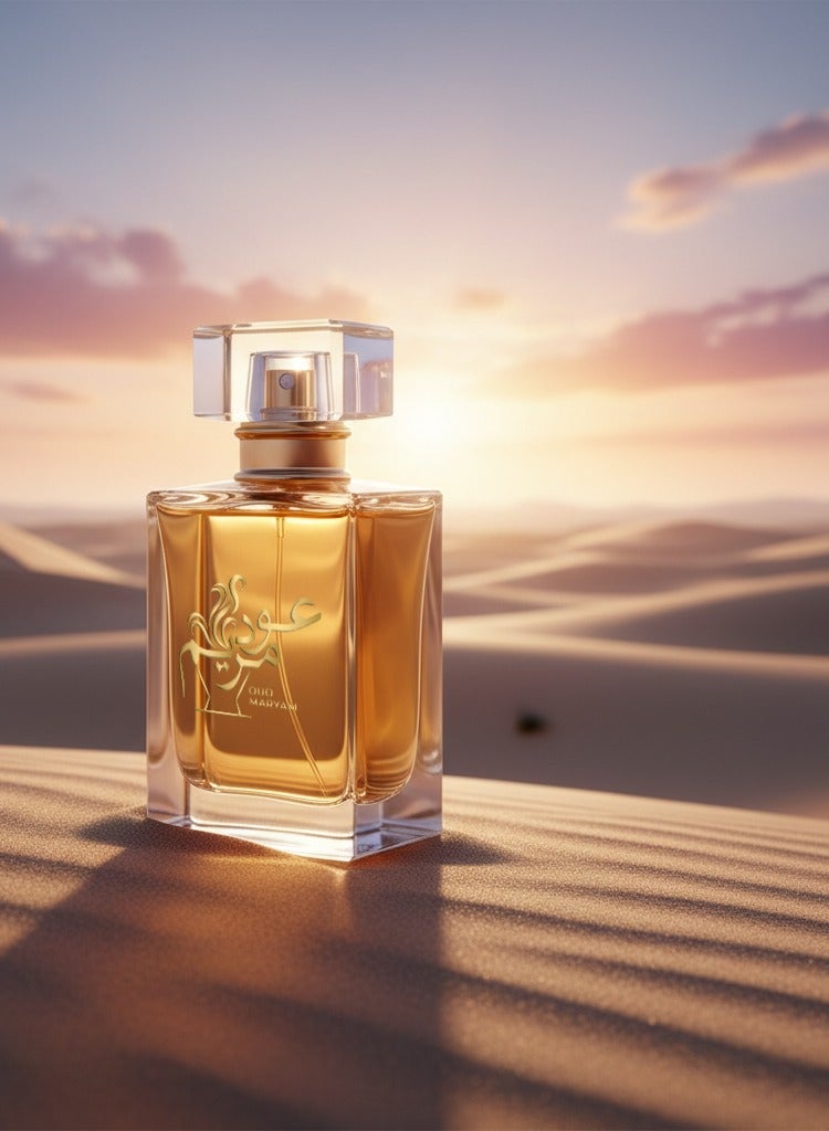 OUD MARYAM عود مريم دبي 50 مل عطر عربي للجنسين طويل الأمد - رائحة تدوم 24-36 ساعة - برغموت، كُمكوات، كمثرى ناشي. - Image 3