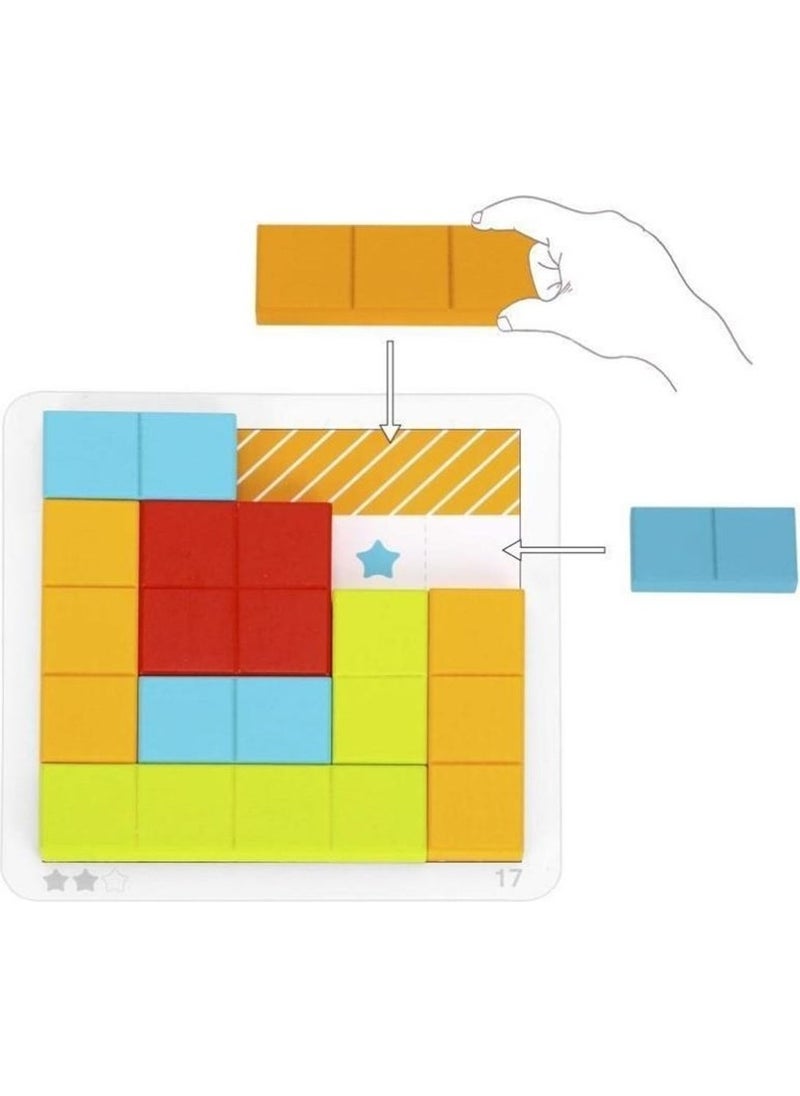 TOOKY TOY - Educational Tetris Game - Image 1
