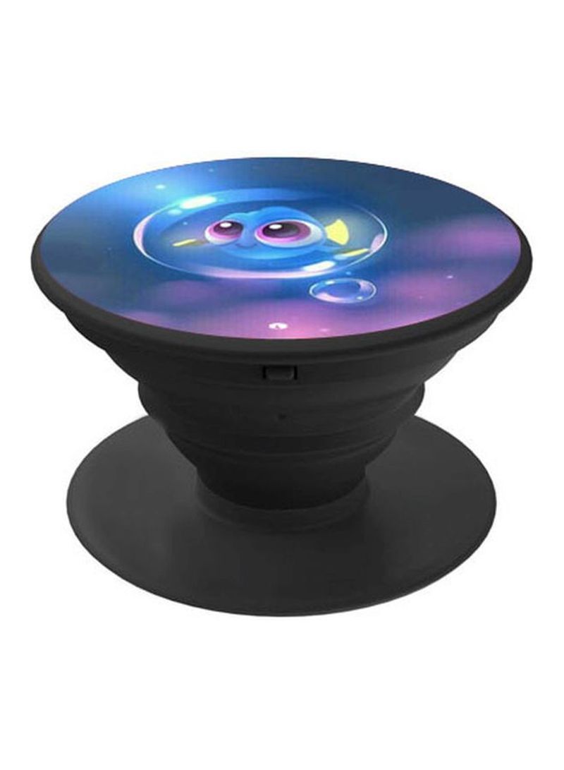 RKN Printed Pop Socket Phone Holder Black/Blue/Purple - Image 2