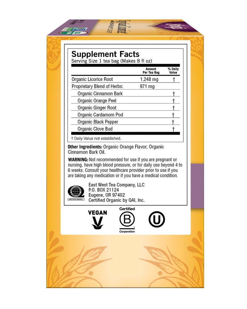 Yogi Tea, Egyptian Licorice, 16 Count, Packaging May Vary - Image 3