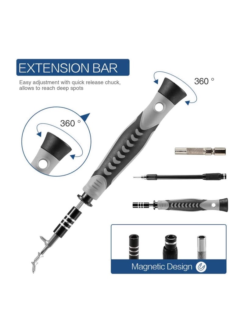 Cool Baby Style COOLBABY Precision Screwdriver Set New Version 130 in 1 Screwdriver Kit with 120 Screwdriver Bits Repair Tool Kit With Magnetizer For Smart Phone Household(Blue)  - Image 5