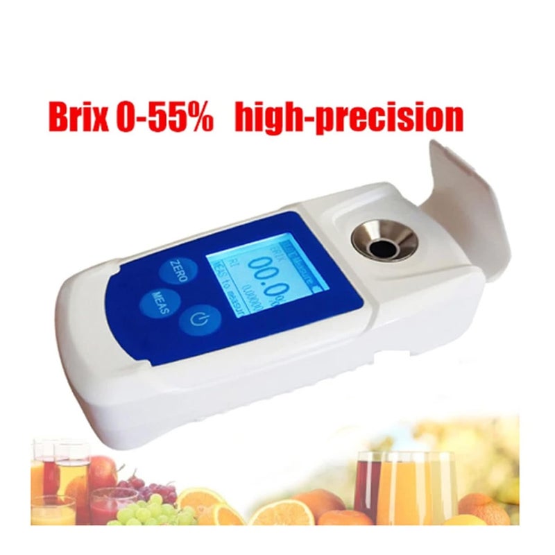Sorandy Digital Sugar Degree Tester, Refractometer with LCD, Rechargeable Brix Meter for Liquid Sugar Content, Equipped with HD Backlight Display - Image 5