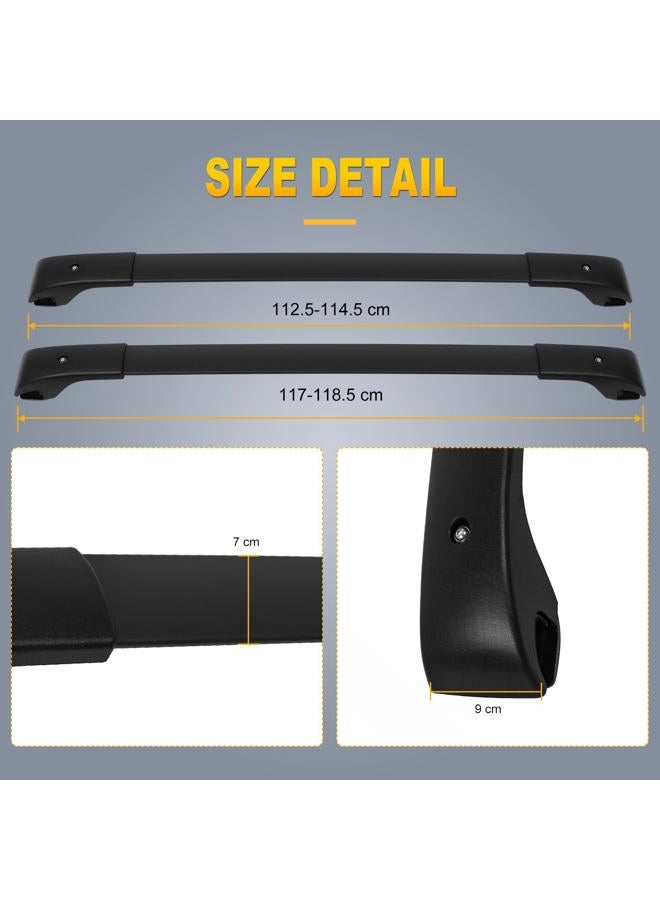 OCPTY Roof Rack Fit for Subaru Ascent 2019 2020 2021 2022 Luggage Racks Rooftop Cargo Carrier Bag Luggage Kayak Canoe Bike Snowboard - Image 2