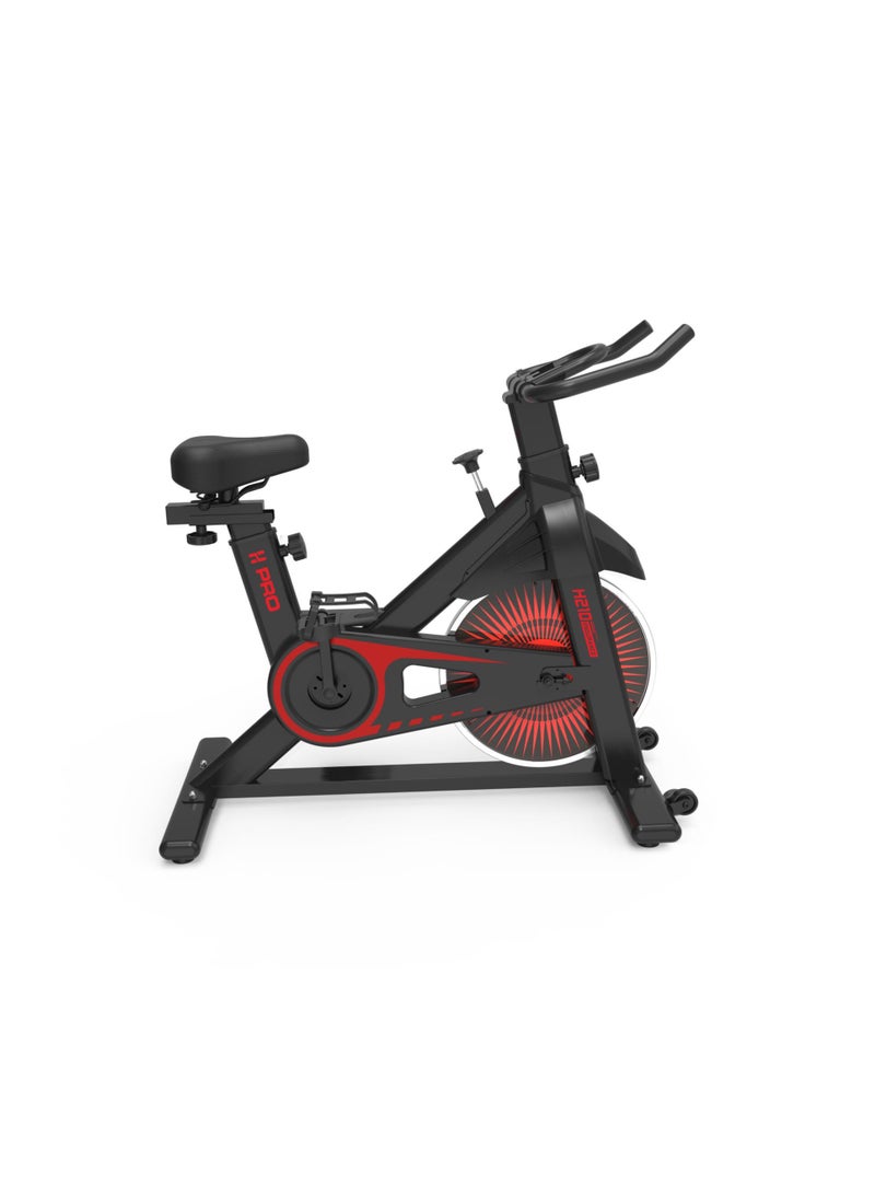 H PRO ENDURANCE Pro Magnetic Resistance Indoor Cycling Bike| Belt Drive Stationary Bike| With Lcd Monitor & Comfortable Seat Cushion| Exercise Bike For Home Cardio Workout| 6 Kg Flywheel  - Image 1