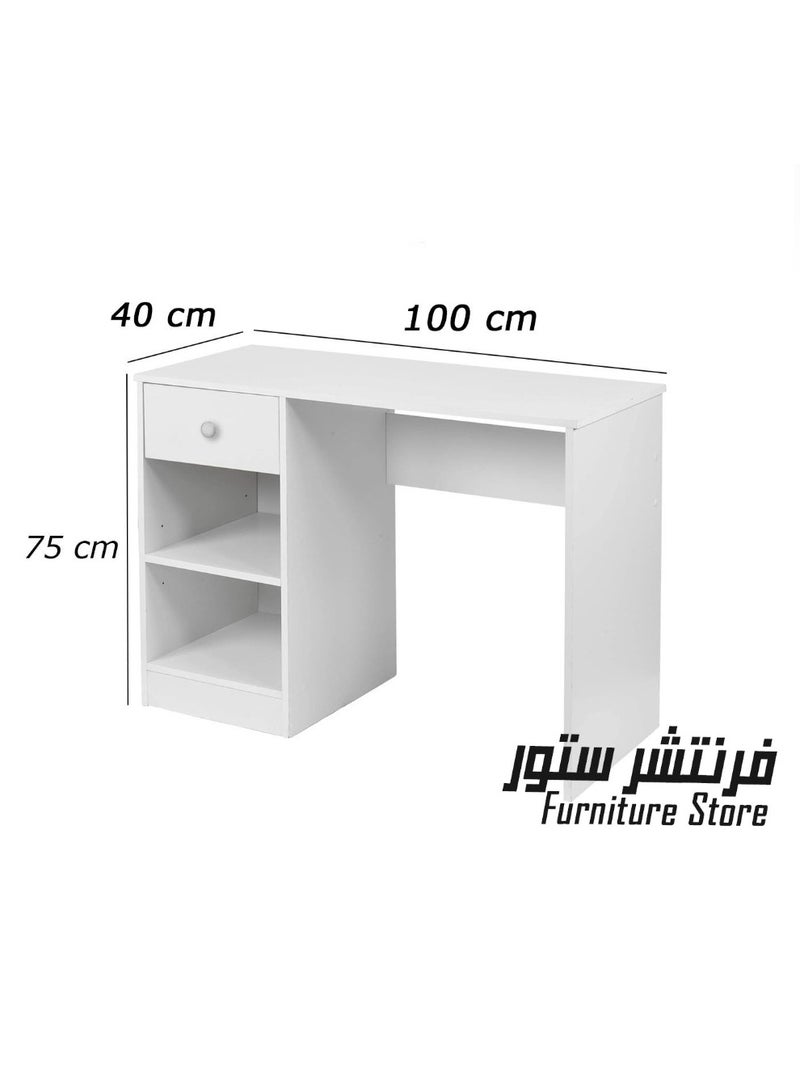 Furniture Store Modern desk, height 75 cm - width 100 cm - depth 40 cm, from Furniture Store. - Image 3