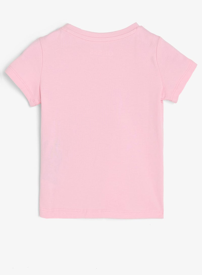 GUESS Infant Graphic Crew Neck T-Shirt - Image 2